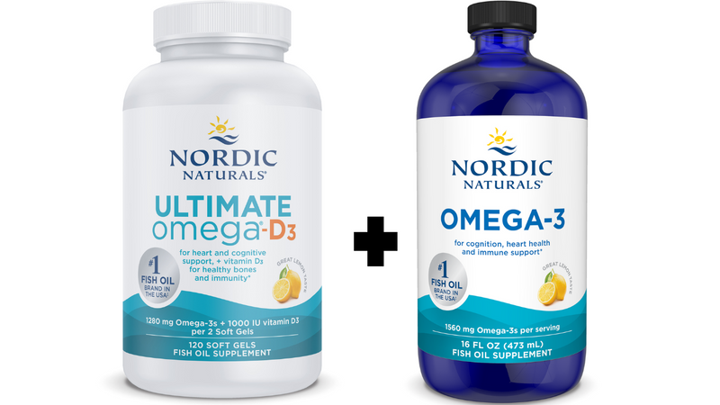 Omega 3 Bundle for Adults by Nordic Naturals