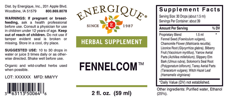 Fennelcom 2oz by Energique