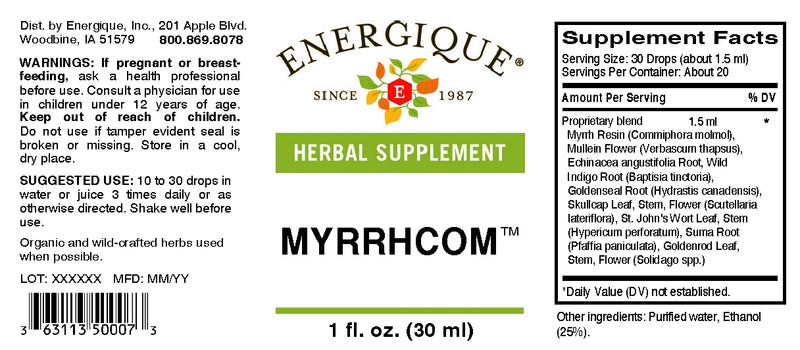 Myrrhcom 1 oz by Energique