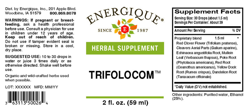 Trifolocom 2 oz by Energique