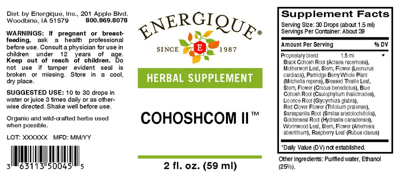 Cohoshcom II 2oz by Energique