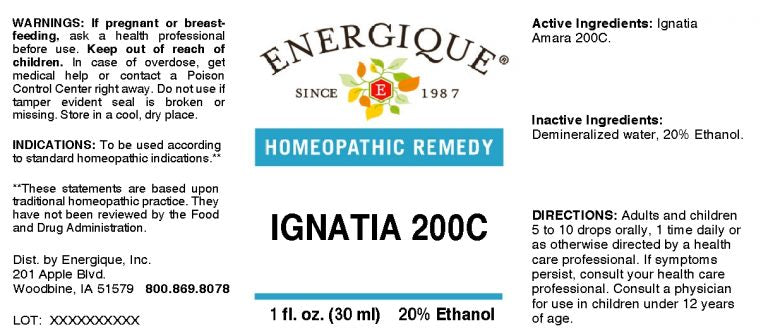 Ignatia 200c  1 oz by Energique