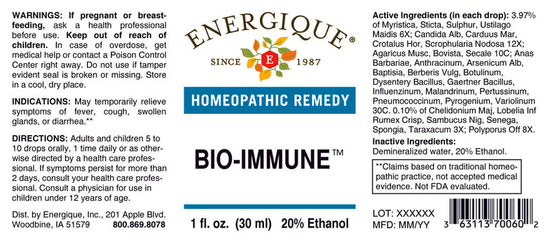 Bio-Immune 1 oz by Energique