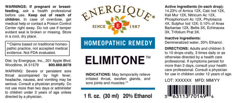 Elimitone 1 oz by Energique