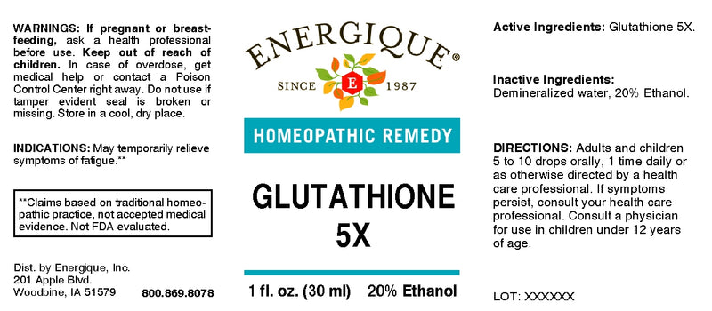 Glutathione 5X 1 oz by Energique
