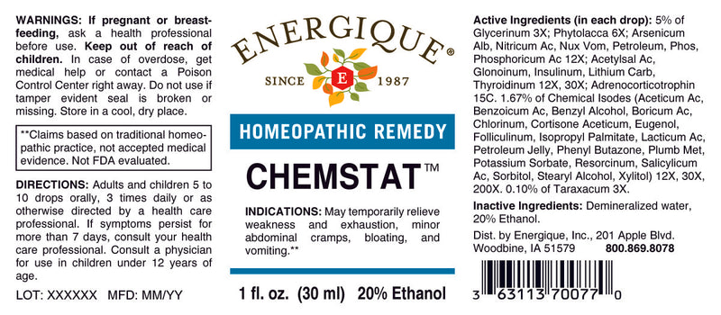Chemstat 1oz by Energique