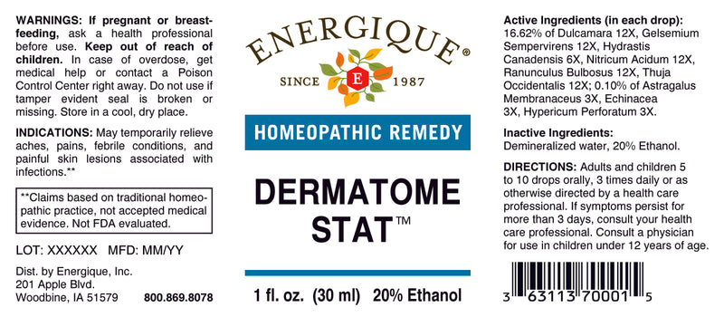 Dermatome Stat 1 oz by Energique