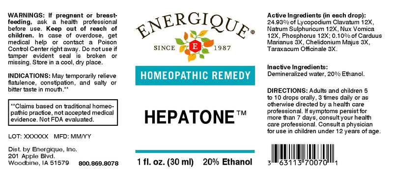 Hepatone 1 oz by Energique