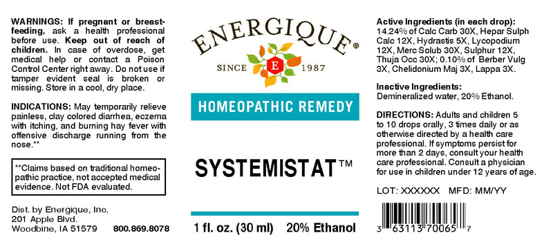 Systemistat 1 oz by Energique