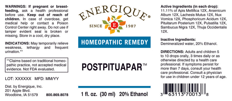 Postpituatar 1oz by Energique