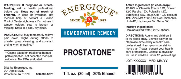 Prostatone 1 oz by Energique