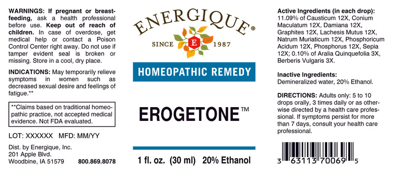 Erogetone 1 oz by Energique