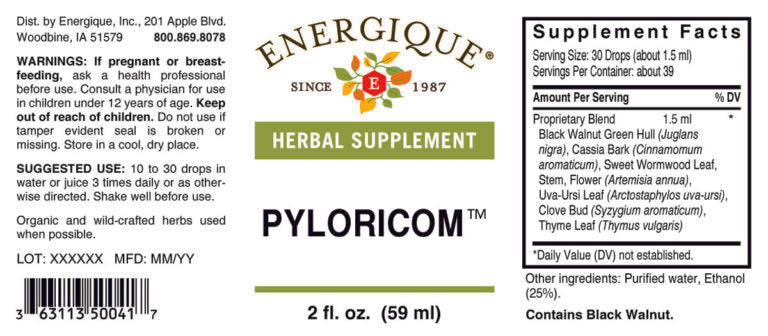 Pyloricom 2 oz by Energique