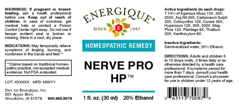 Nerve Pro HP 1oz by Energique