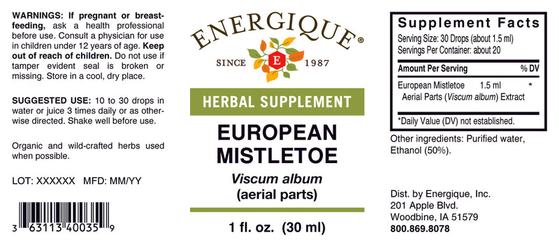 European Mistletoe 1 oz by Energique