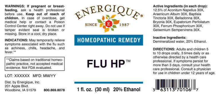 Flu HP 1 oz by Energique