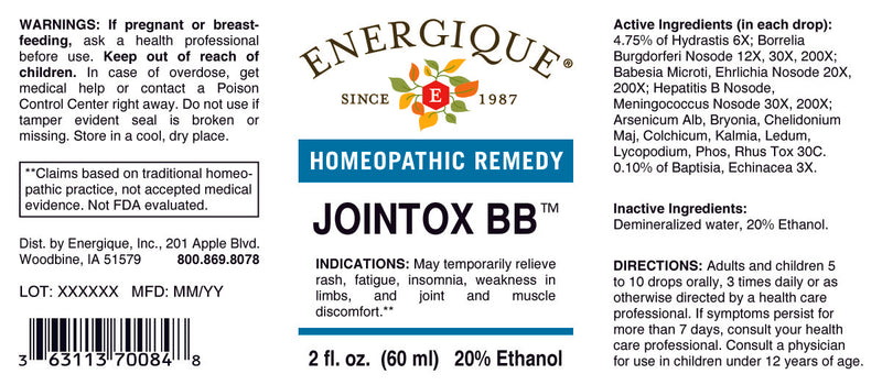 Jointox BB 2 oz by Energique