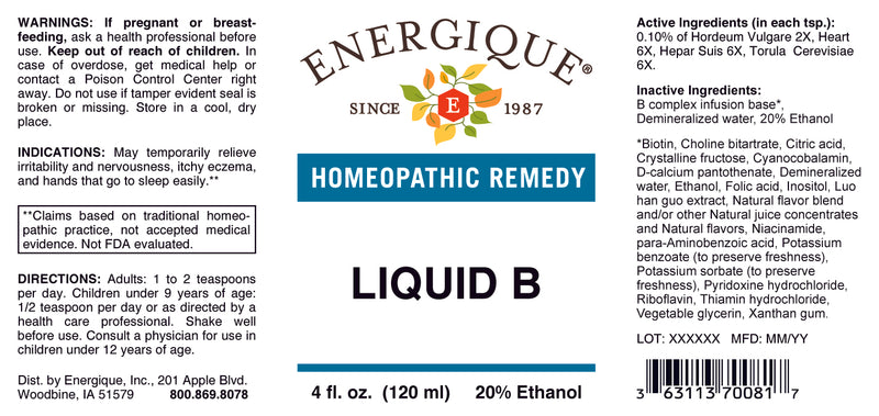 Liquid B 4fl oz by Energique