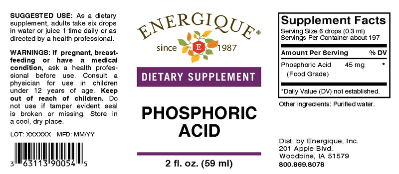 Phosphoric Acid 2 oz by Energique