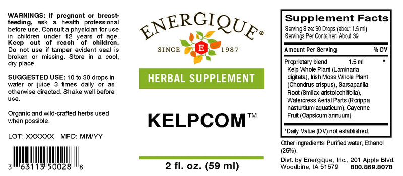 Kelpcom 2 oz by Energique