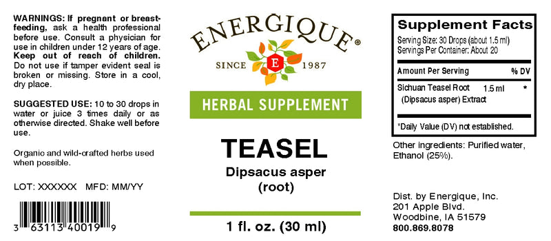 Teasel 1 oz by Energique