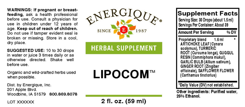 Lipocom 2oz by Energique