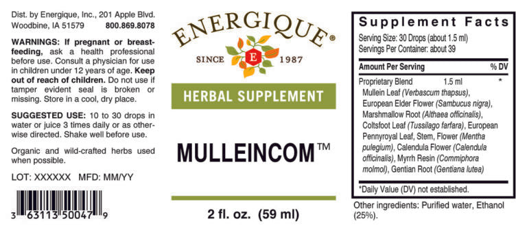 Mulleincom 2 oz by Energique