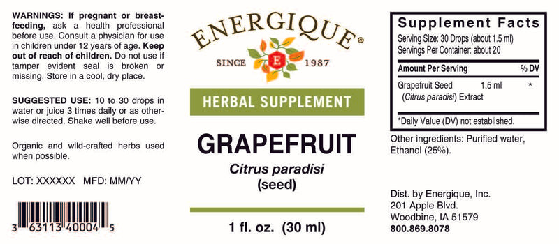 Grapefruit 1 oz by Energique