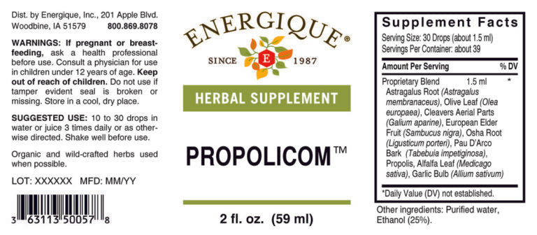 Propolicom 2 oz by Energique