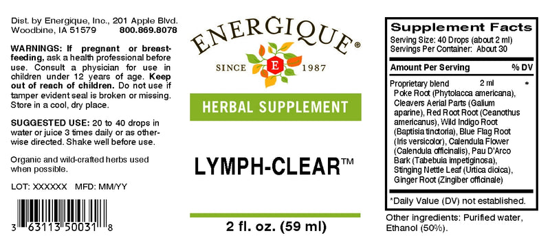 Lymph-Clear 2oz by Energique