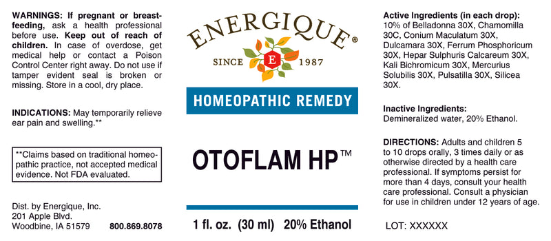 Otoflam HP 1 oz by Energique