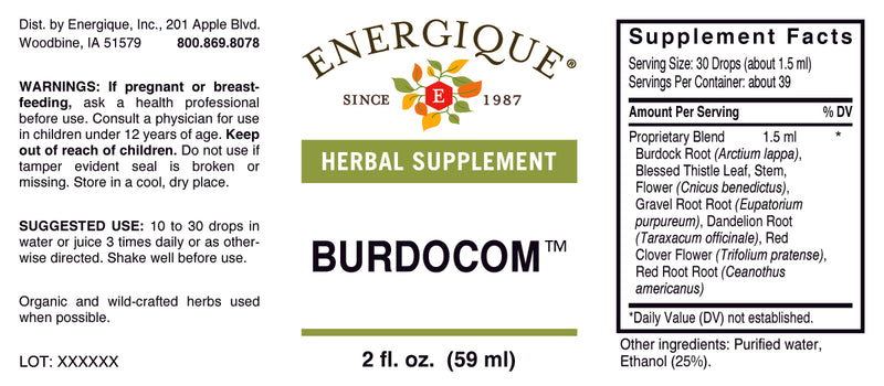 Burdocom 2 oz by Energique