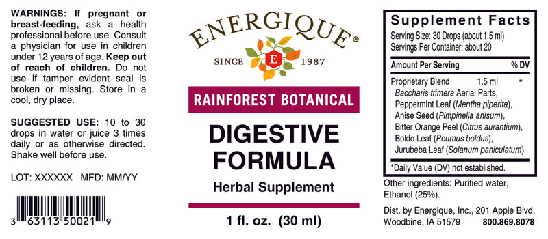 Digestive Formula 1 oz by Energique