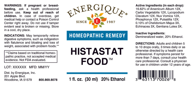 Histastat Food 1oz by Energique