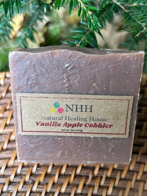 Vanilla Apple Cobbler Handcrafted Soap 5 oz by Natural Healing House