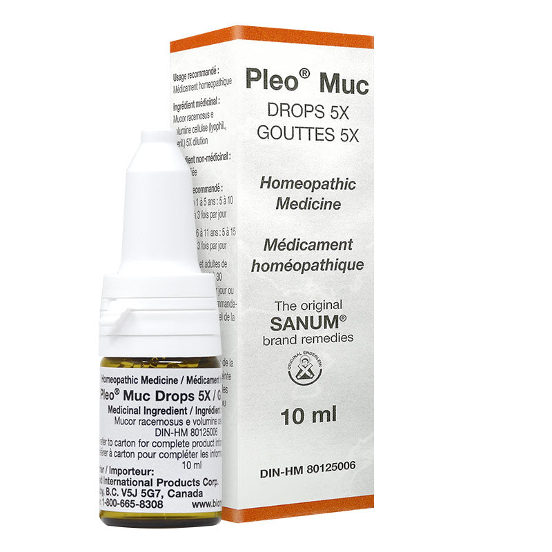 Pleo Muc 5x, 10ml drops by Biomed