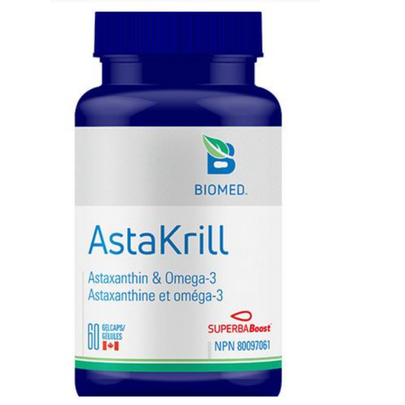 AstaKrill 60 gelcaps by BioMed