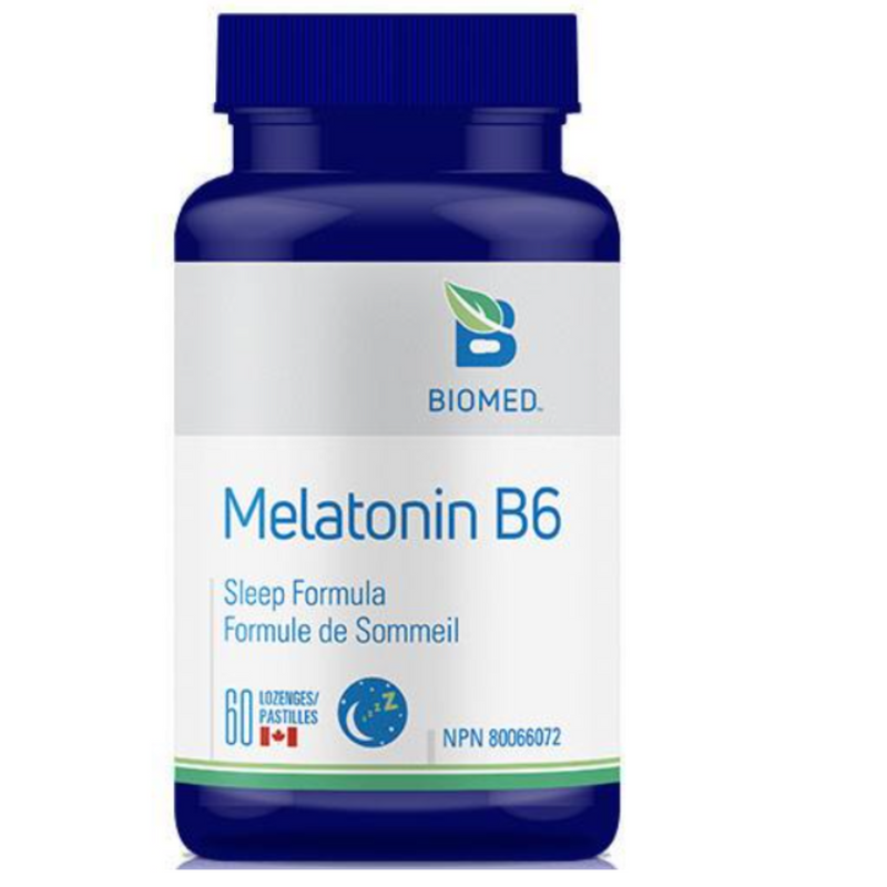 Melatonin B6 60 lozenges by BioMed