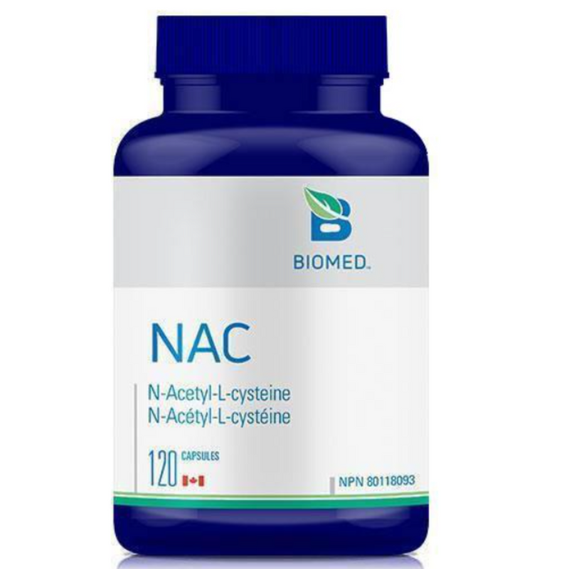 NAC (N-Acetyl-L-cysteine) 120 caps by Biomed