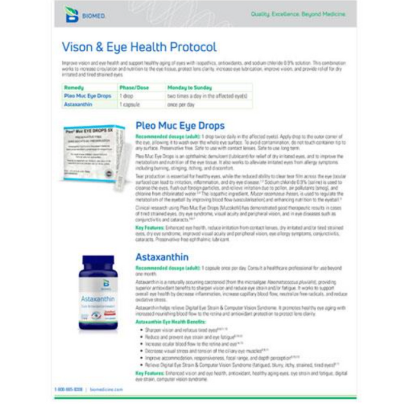 Vision & Eye Health Protocol Bundle by BioMed