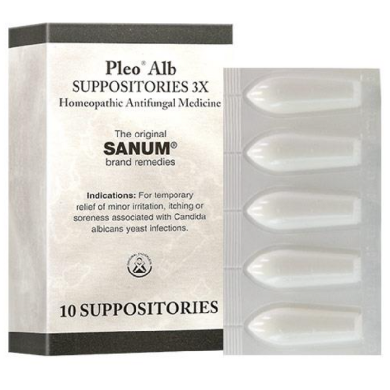 Pleo-ALB (Albicansan) suppositories 3X (10) by BioMed