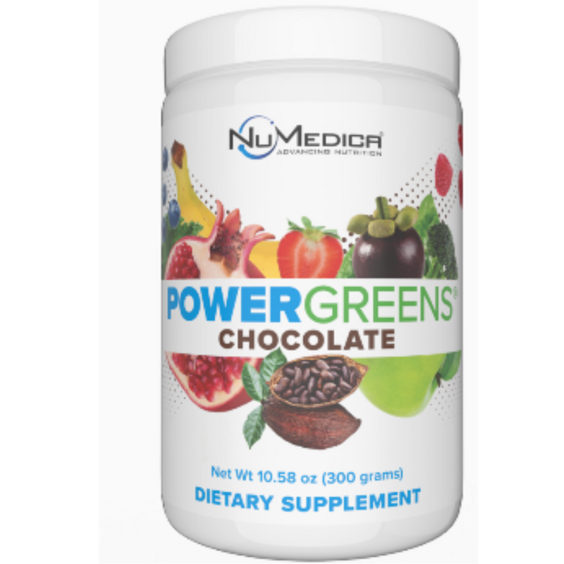 Power Greens  Chocolate 10.58 oz  by Numedica