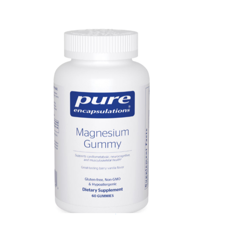 Magnesium Gummy 60 count by Pure Encapsulations