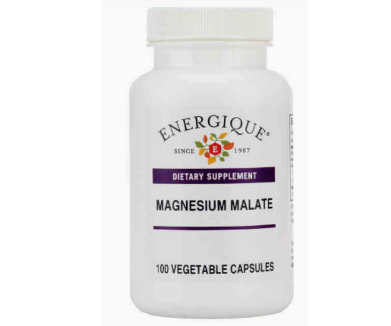 Magnesium Malate 100 Veg Caps By Energique