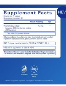 DAO Enzyme 60 Caps by Pure Encapsulations