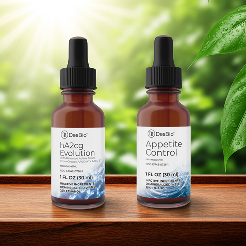 Appetite Control & Evolution Drops Bundle by DesBio