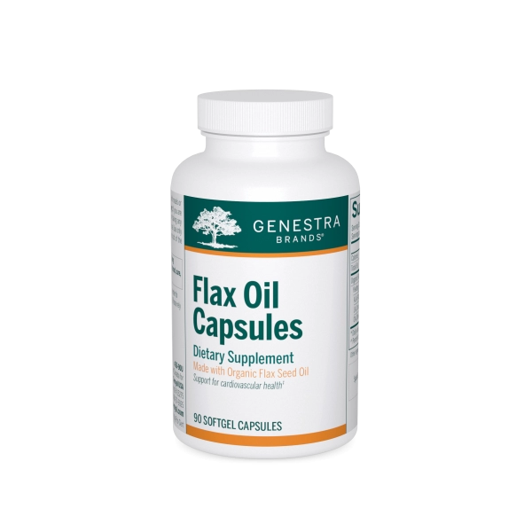 Flax Oil Capsules 90 softgels by Genestra
