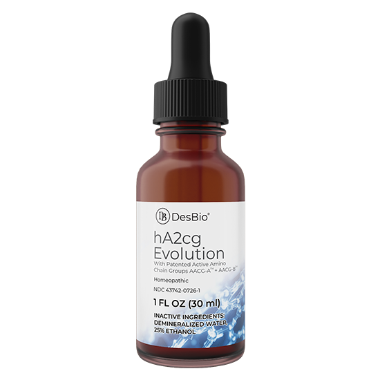 hA2cg Evolution Drops (1 fl oz) by DesBio