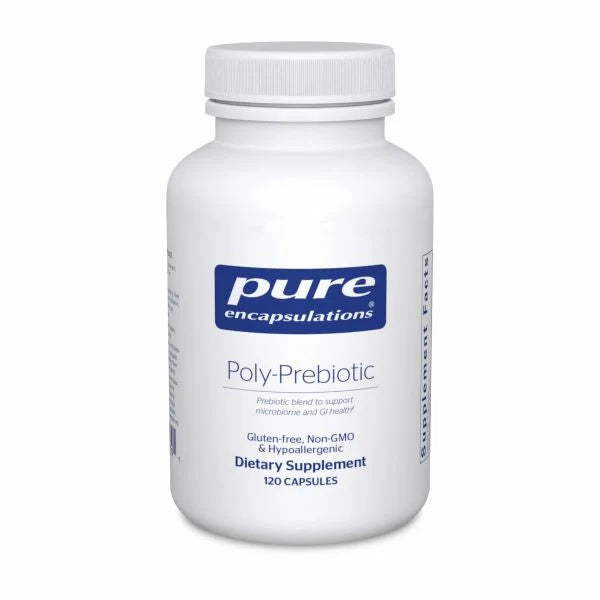 Poly Prebiotic Capsules 120 caps by Pure Encapsulations