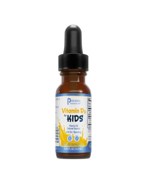 Kids Vitamin D3 Liquid .43 oz by Premier Research Labs